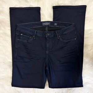 Lucky Brand Womens Lolita Boot Jeans Dark Wash Ankle Leg Size 12 31